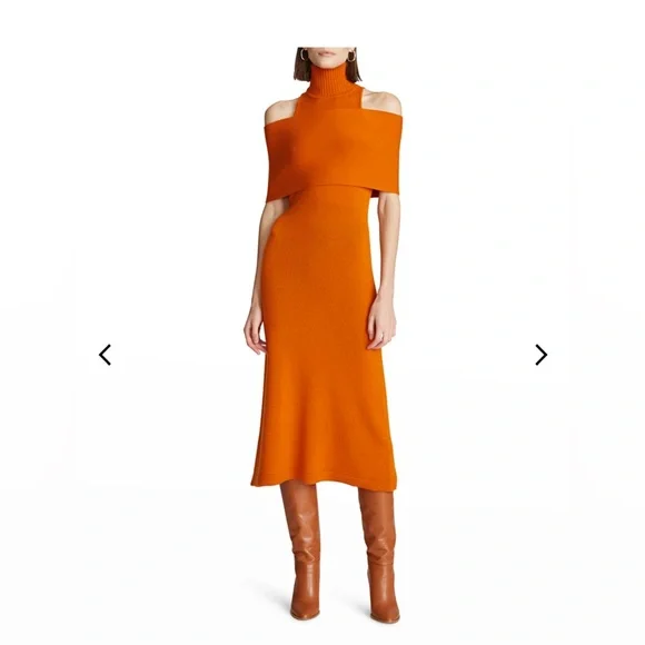 chinese dress ladies Elycia Gown In Stretch Crepe  Halston